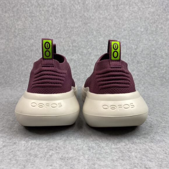 OOFOS Shoes Womens Size 9.5 Oomy Zen in Chalk & Mulberry - Picture 5 of 8